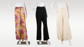 THREE DESIGNER PANTSFloral Son