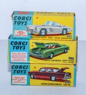 THREE DIE-CAST CORGI TOYS VEHI