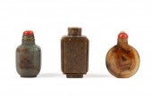 THREE DIMINUTIVE CHINESE STONE