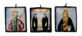 Three Diminutive Icons Russian