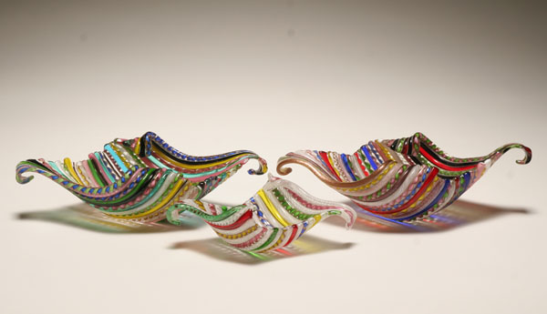 Three Dino Martens Murano