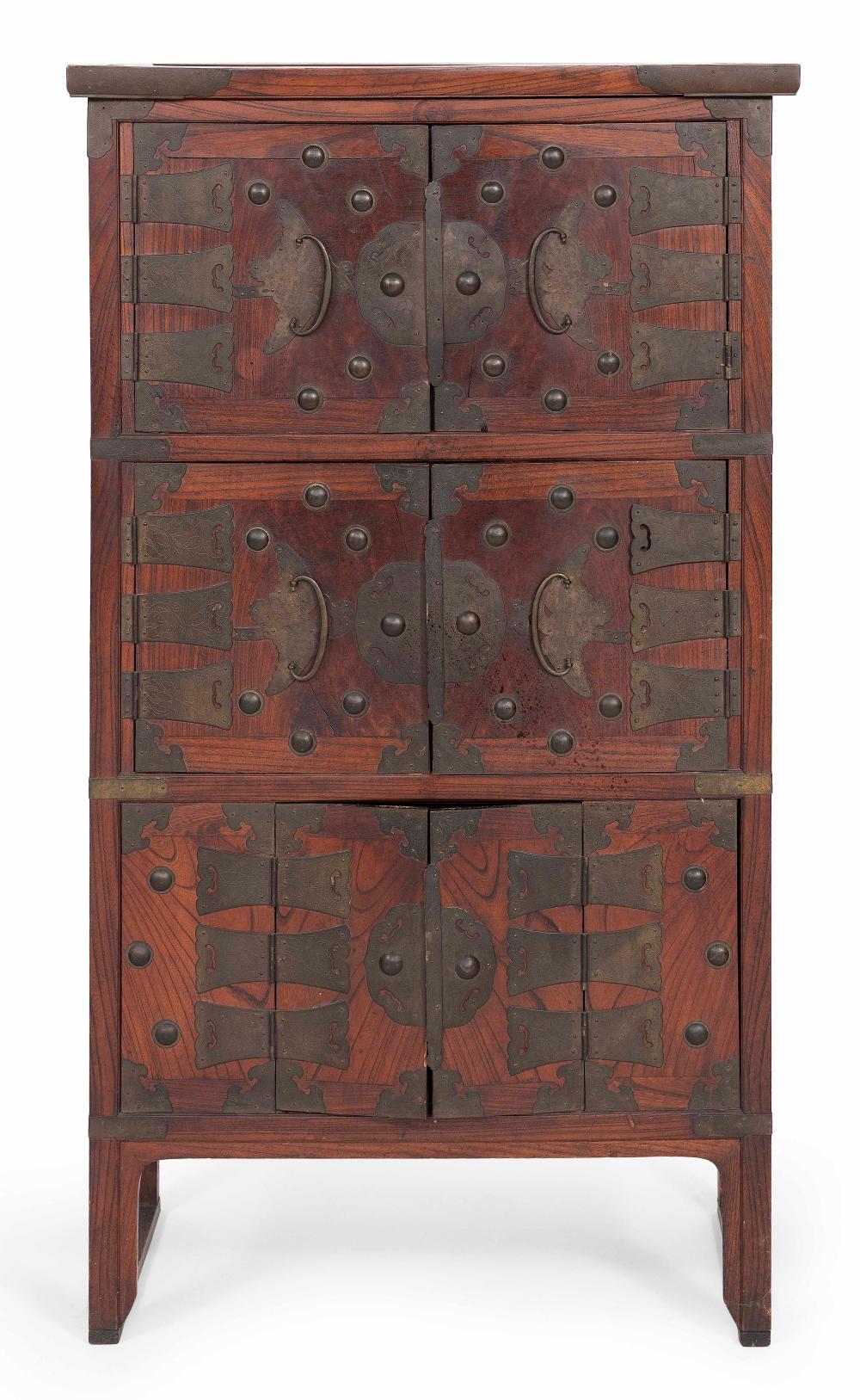THREE-DOOR KOREAN WEDDING CHEST