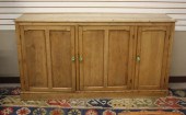 THREE-DOOR PINE BUFFET, CONTIN