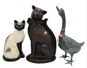 THREE DOORSTOPSThree Doorstops