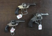 THREE DOUBLE ACTION REVOLVERST
