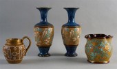 THREE DOULTON LAMBETH 'PATENT