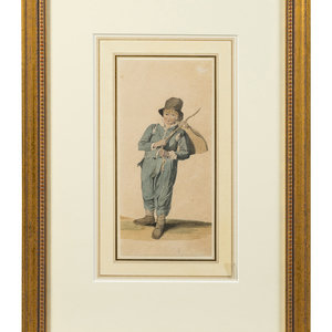 Three Drawings of Figures William