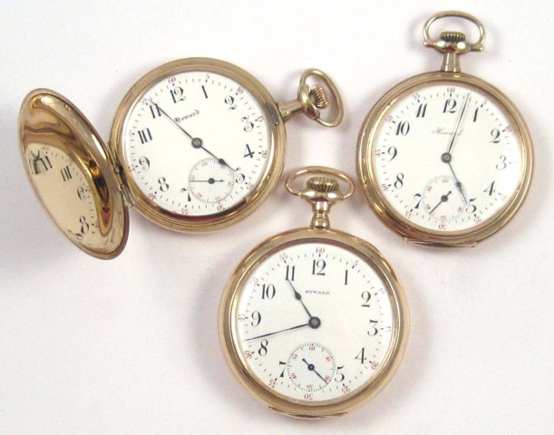 THREE E. HOWARD WATCH CO. BOSTON