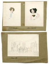 Three early 19th century drawi