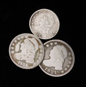 THREE EARLY AMERICAN SILVER CA