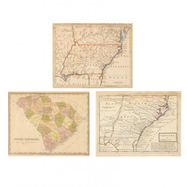 THREE EARLY MAPS OF SOUTHEASTERN