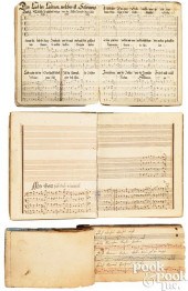 THREE EARLY MENNONITE HANDWRIT