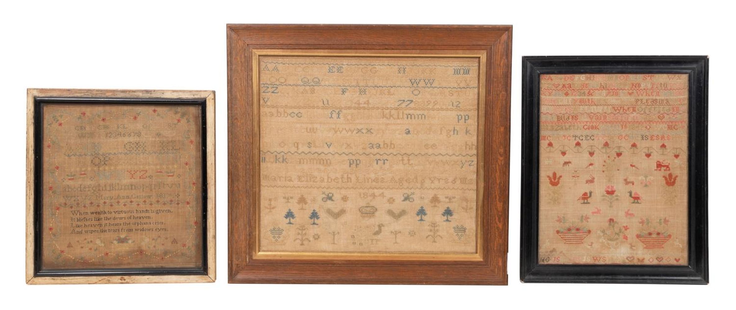 THREE EARLY TO MID 19TH CENTURY