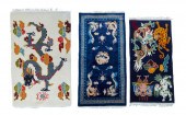 THREE EAST ASIAN RUGSThree Eas