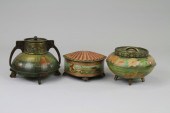 THREE ELEGANT HUNTLEY & PALMER