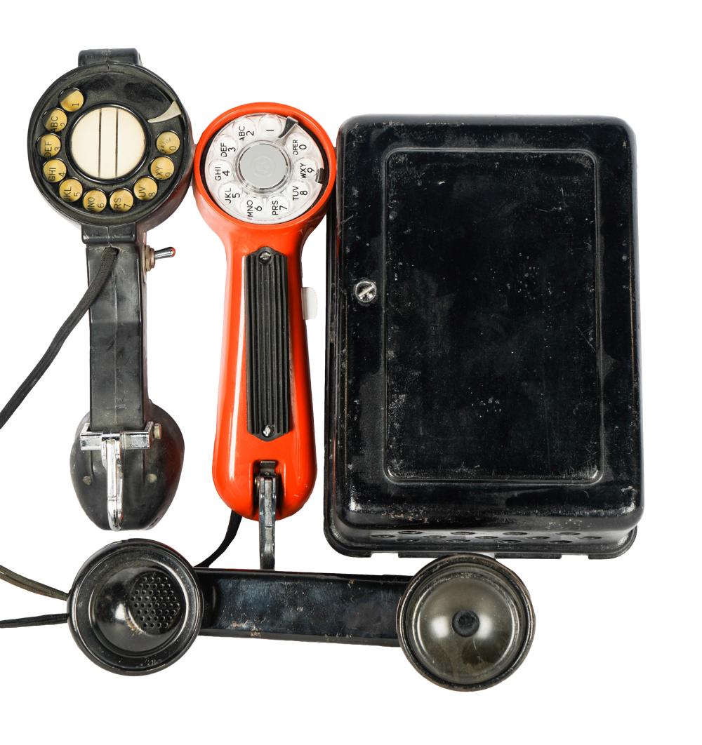 THREE ENGINEER TELEPHONESthe orange
