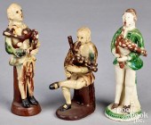 THREE ENGLISH CERAMIC ASTBURY