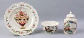 THREE ENGLISH (DUTCH-DECORATED