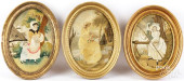 THREE ENGLISH EMBROIDERIES<br>