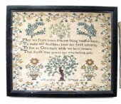 Three English needlework sampl