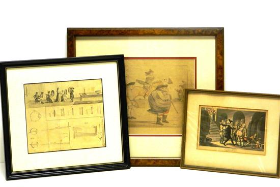 Three English prints: Thomas