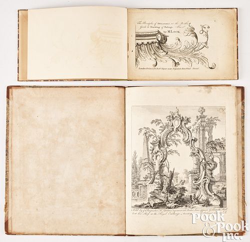 THREE ENGLISH ROCOCO DESIGN