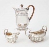 THREE ENGLISH SILVER DRINK WAR