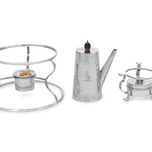 Three English Silver Table Articles