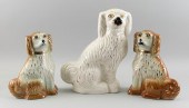 THREE ENGLISH STAFFORDSHIRE PO