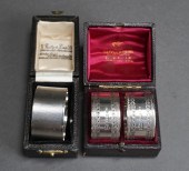 THREE ENGLISH STERLING SILVER