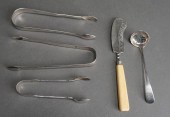 THREE ENGLISH STERLING SILVER