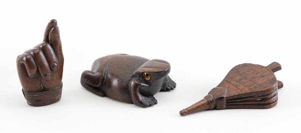 THREE ENGLISH/CONTINENTAL TREEN