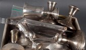 Three engraved sterling silver