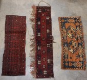THREE ERSARI JALAR RUGS, LARGE