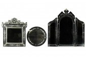 THREE ETCHED MIRRORSThree Etch