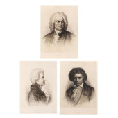 THREE ETCHINGS OF ILLUSTRIOUS