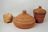 THREE ETHNOGRAPHIC FINELY WOVE