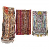 THREE ETRO SILK, WOOL AND LINE