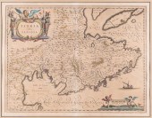 THREE EUROPEAN HAND-COLORED MA