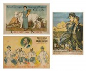 THREE EUROPEAN LITHOGRAPHIC PO