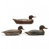 THREE FACTORY DECOYS 20th cent