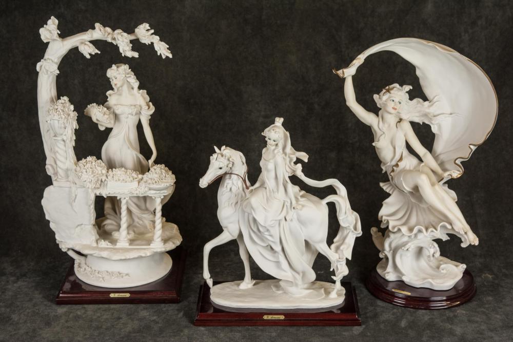 THREE FIGURAL GIUSEPPE ARMANI