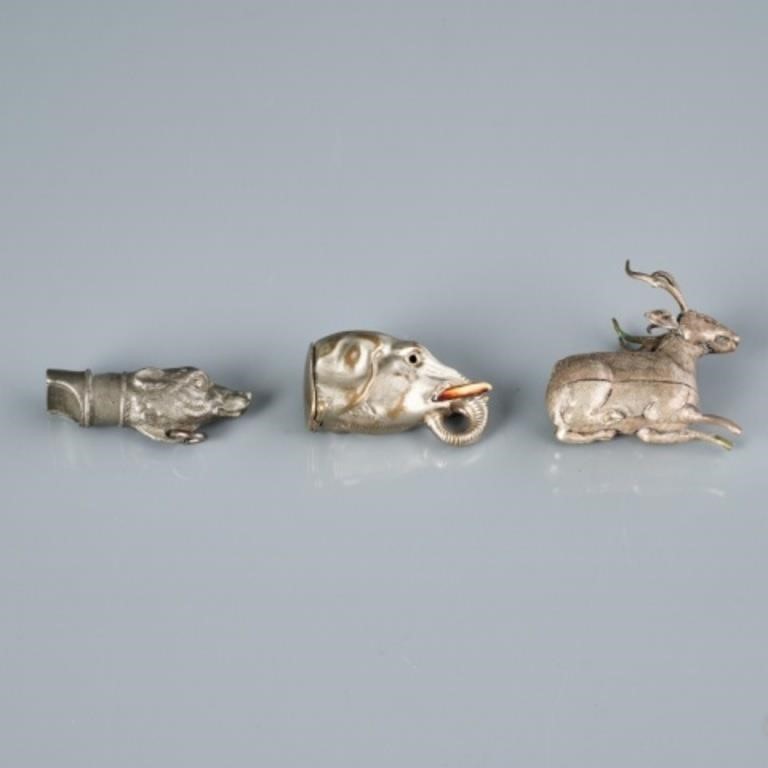THREE FIGURAL VESTA MATCH