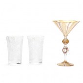 THREE FINE SIGNED GLASSES Cont