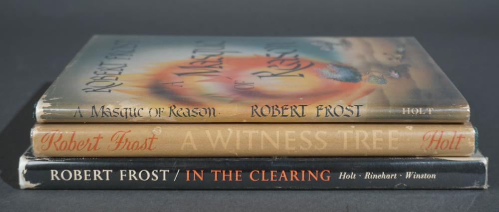 THREE FIRST EDITION HARDCOVER