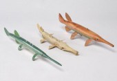 THREE FISH DECOYSA lot of thre