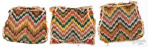 THREE FLAME STITCH CUSHION