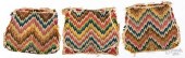 THREE FLAME STITCH CUSHION COV
