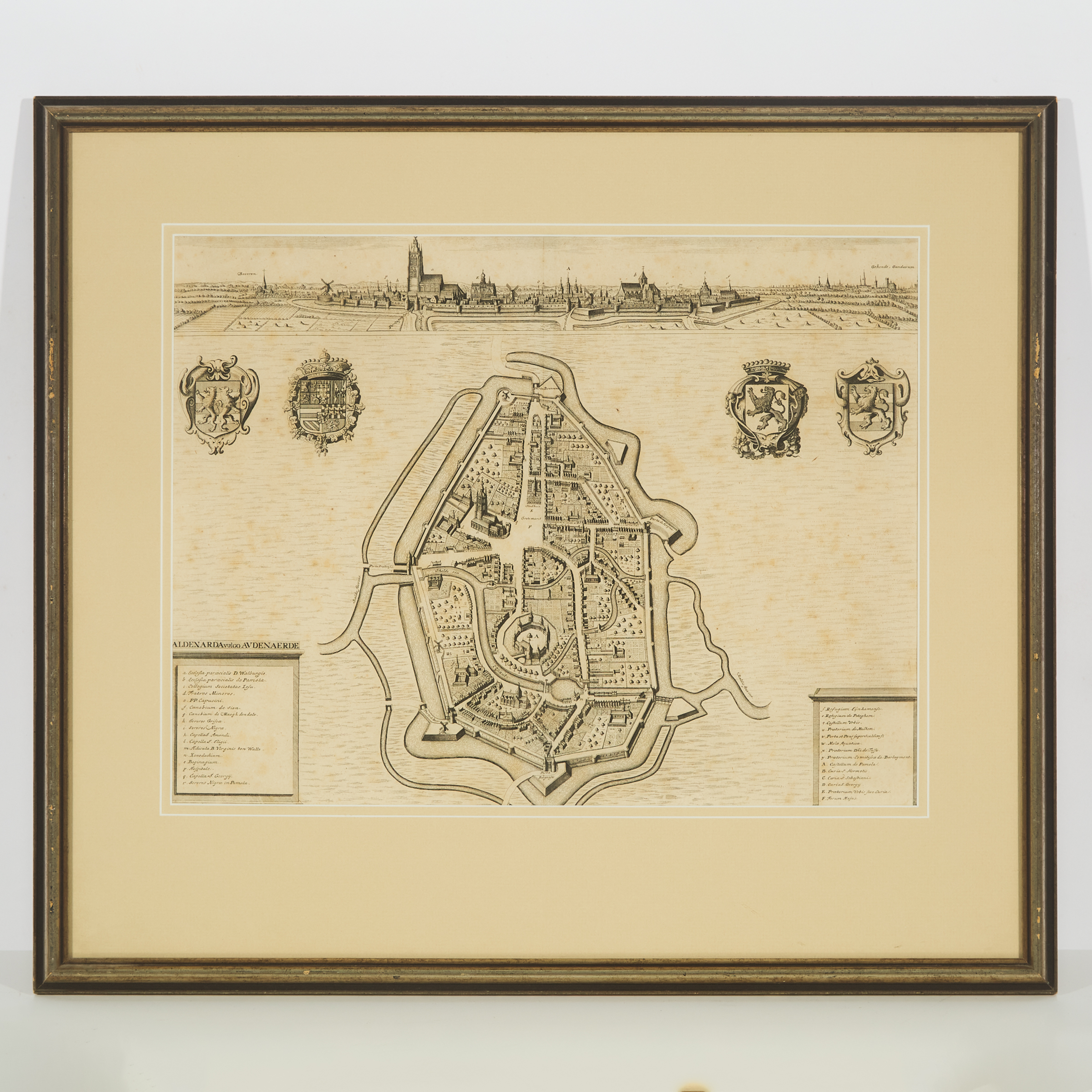 Three Flemish Topographical City