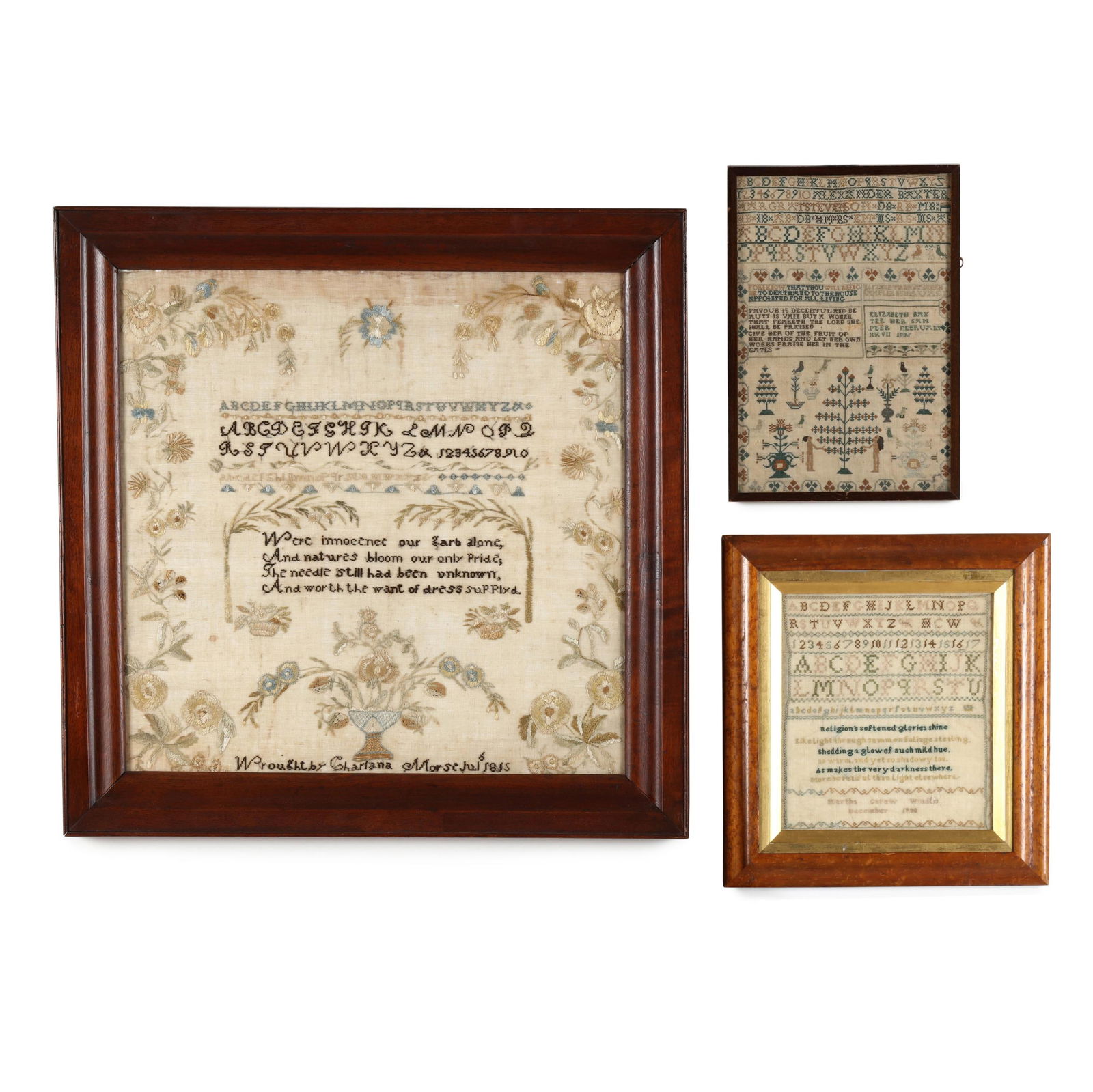THREE FRAMED BRITISH